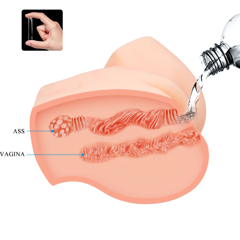 CRAZY BULL - REALISTIC VAGINA AND ANUS SAMANTHA VIBRATOR - Bild 9
