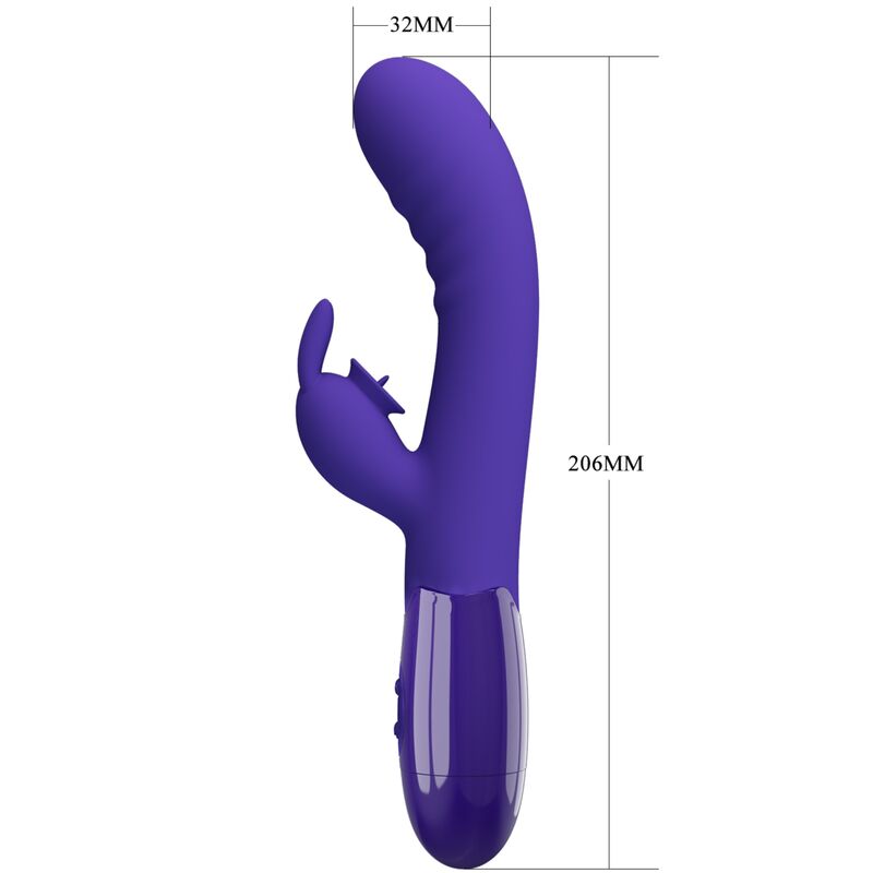 PRETTY LOVE - CERBERUS YOUTH VIOLET RABBIT VIBRATOR - Bild 5