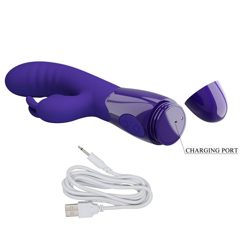 PRETTY LOVE - CERBERUS YOUTH VIOLET RABBIT VIBRATOR - Bild 6