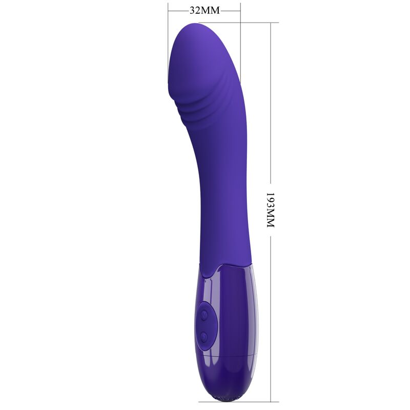 PRETTY LOVE - ELEMENTAL YOUTH VIOLET VIBRATOR DILDO - Bild 5