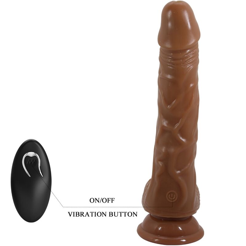 BAILE - BODACH REALISTIC VIBRATOR WITH REMOTE CONTROL SUCTION CUP - Bild 3