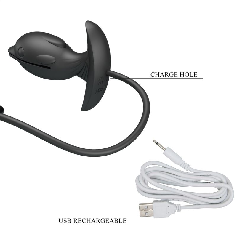 PRETTY LOVE - INFLATABLE & RECHARGEABLE DELFIN ANAL PLUG - Bild 9