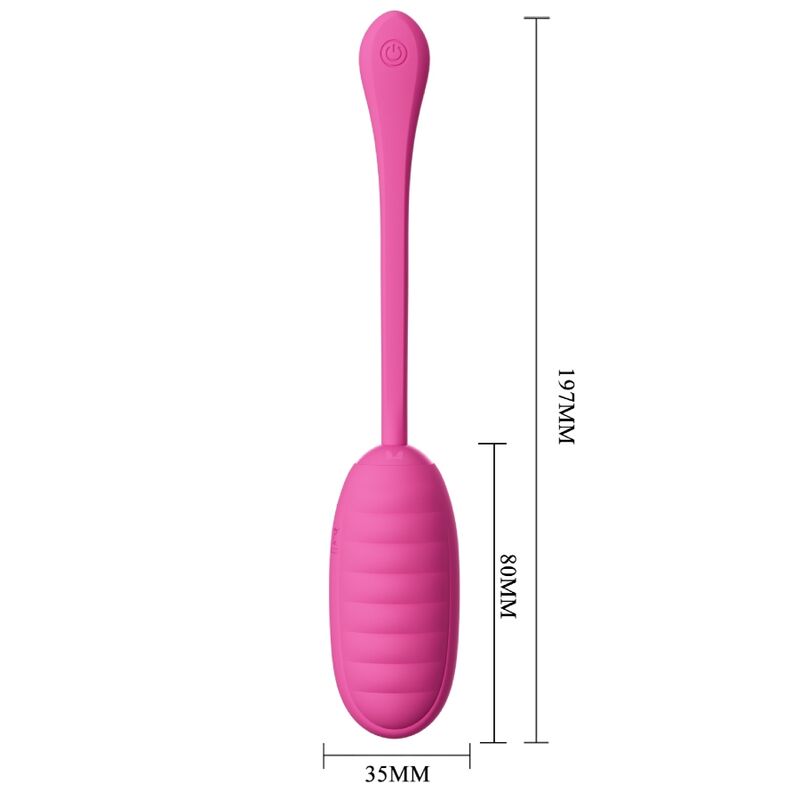 Alternative view of PRETTY LOVE - CATALINA PINK RECHARGEABLE VIBRATING EGG FREE APP