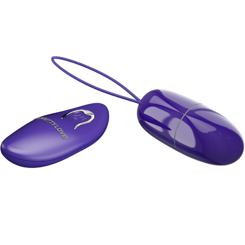 PRETTY LOVE - SELKIE YOUTH MINI VIBRATING EGG VIOLET REMOTE CONTROL - Bild 3