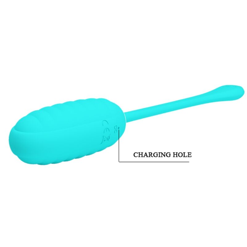 PRETTY LOVE - KIRK RECHARGEABLE VIBRATING EGG LIGHT GREEN - Bild 7