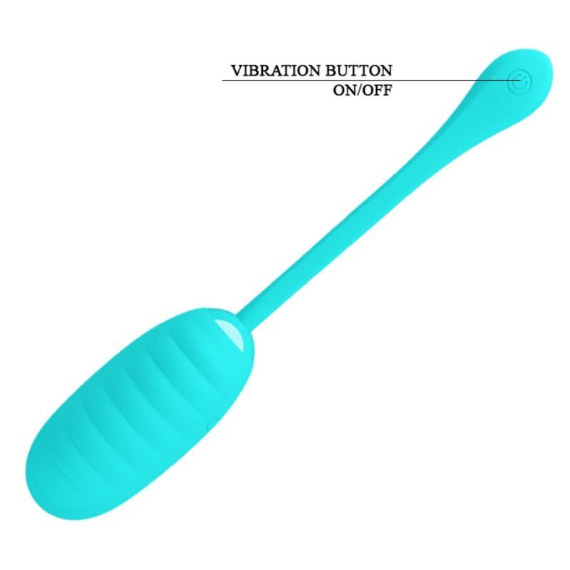 PRETTY LOVE - KIRK RECHARGEABLE VIBRATING EGG LIGHT GREEN - Bild 9