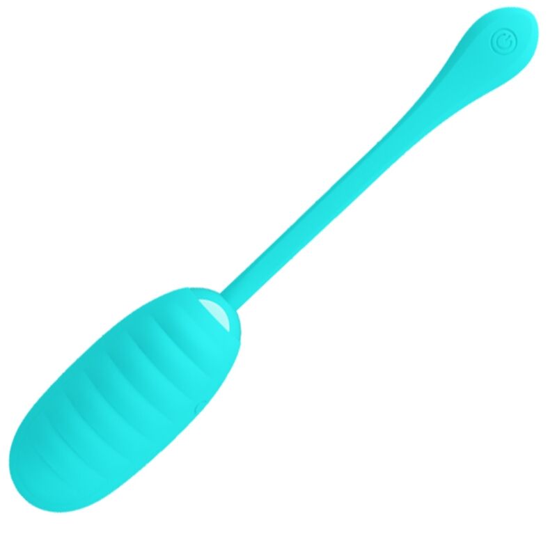 PRETTY LOVE - KIRK RECHARGEABLE VIBRATING EGG LIGHT GREEN - Bild 3
