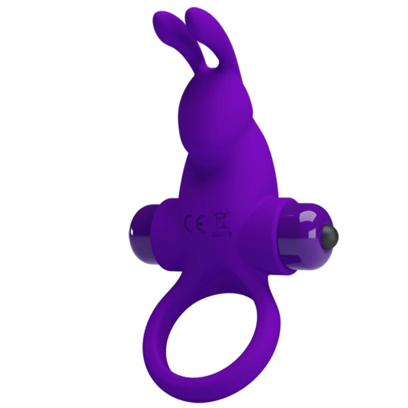 Alternative view of PRETTY LOVE - VIBRATOR RING I RABBIT FOR PURPLE PENIS