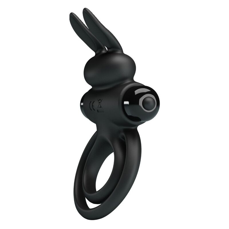 Alternative view of PRETTY LOVE - VIBRATOR III RABBIT RING FOR BLACK PENIS