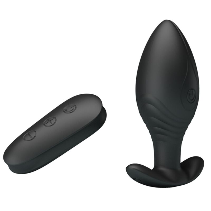 PRETTY LOVE - REGINA ANAL PLUG RECHARGEABLE VIBRATOR BLACK - Bild 9