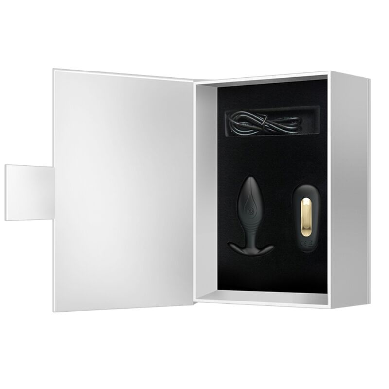 PRETTY LOVE - REGINA ANAL PLUG RECHARGEABLE VIBRATOR BLACK - Bild 6