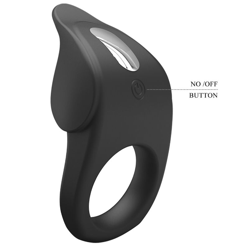 Alternative view of PRETTY LOVE - SUSANNA VIBRATING PENIS RING BLACK