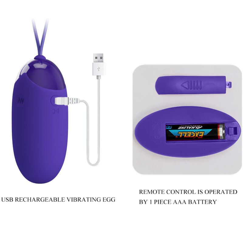 Alternative view of PRETTY LOVE - BERGER YOUTH VIOLATING EGG REMOTE CONTROL VIOLET