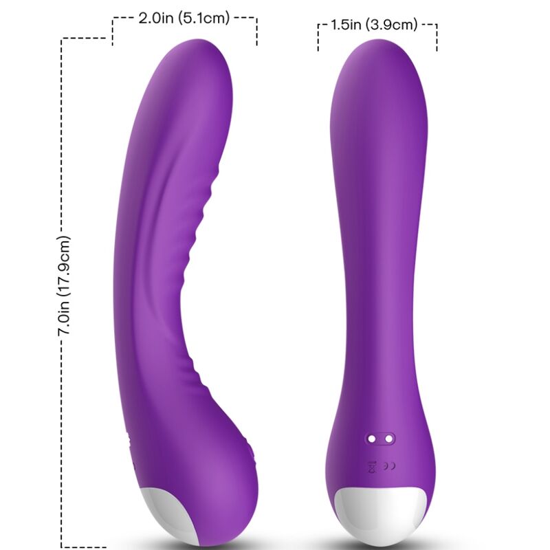 Alternative view of ARMONY - LEGEND VIBRATOR SILICONE PURPLE