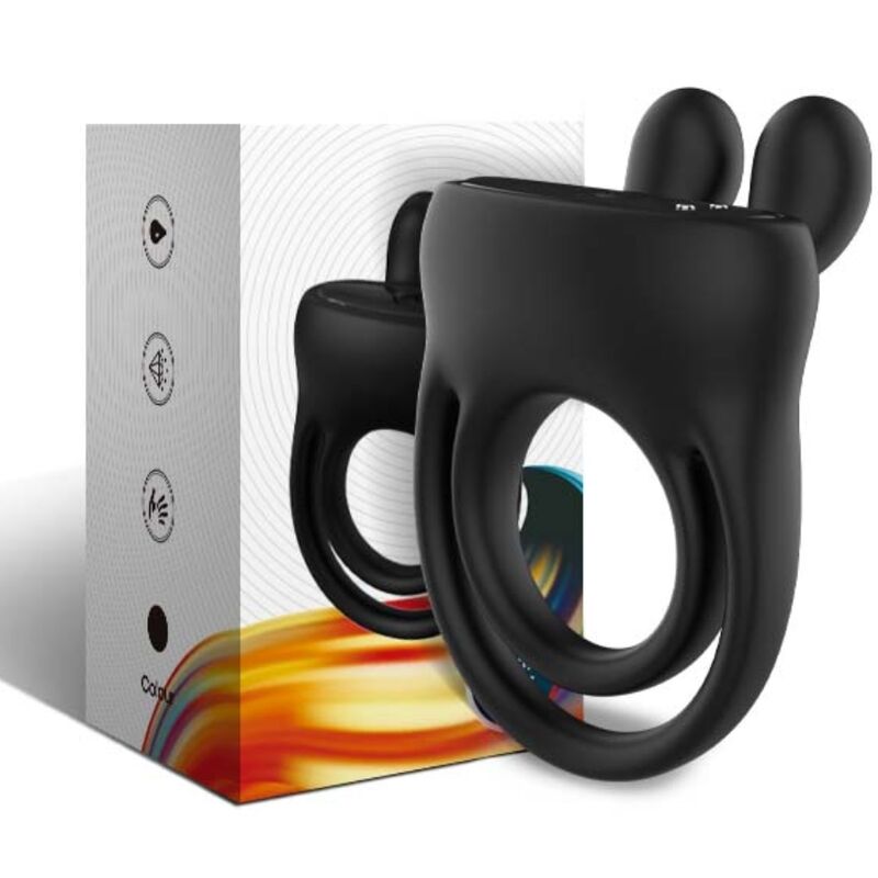 ARMONY - RING VIBRATOR RABBIT BLACK - Bild 3