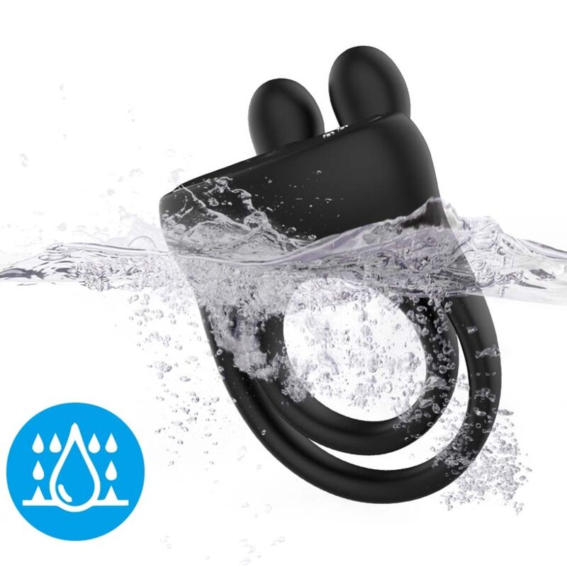 ARMONY - RING VIBRATOR RABBIT BLACK - Bild 4