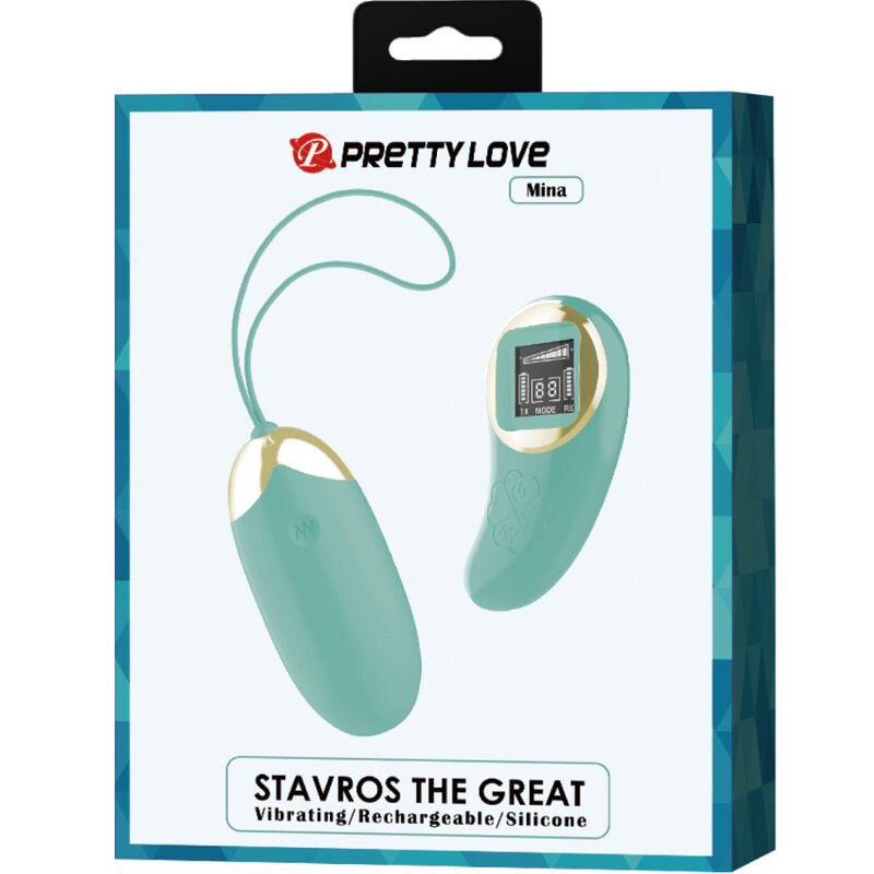 PRETTY LOVE - GREEN REMOTE CONTROL VIBRATING EGG MINE - Bild 6