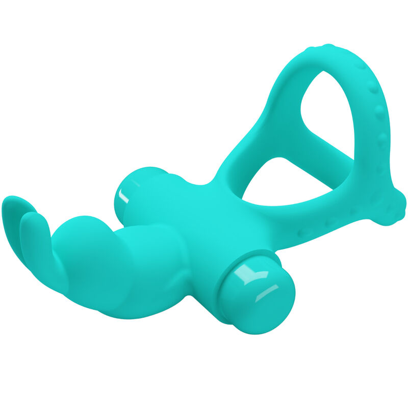 PRETTY LOVE - FIGGY GREEN RABBIT VIBRATOR RING - Bild 5