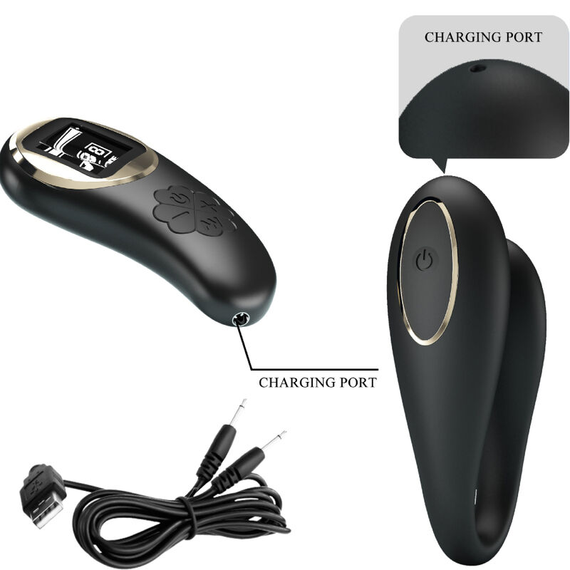 PRETTY LOVE - NATHAN DOUBLE PLEASURE VIBRATOR REMOTE CONTROL - Bild 4