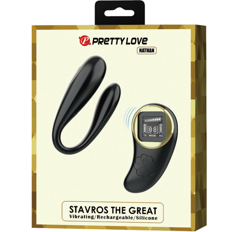 PRETTY LOVE - NATHAN DOUBLE PLEASURE VIBRATOR REMOTE CONTROL - Bild 6