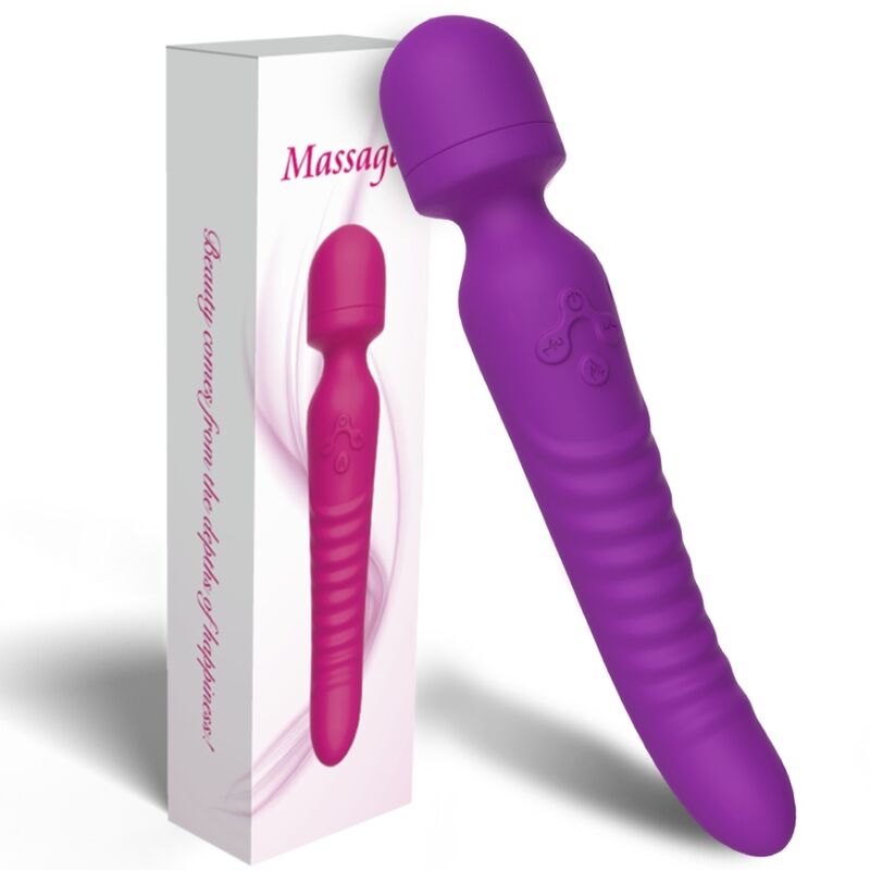 ARMONY - MISSION MASSAGER & VIBRATOR HEAT EFFECT PURPLE - Bild 4