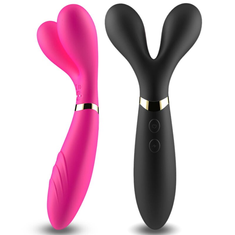 ARMONY - Y-WAND MASSAGER & VIBRATOR DOUBLE HEAD BLACK - Bild 4