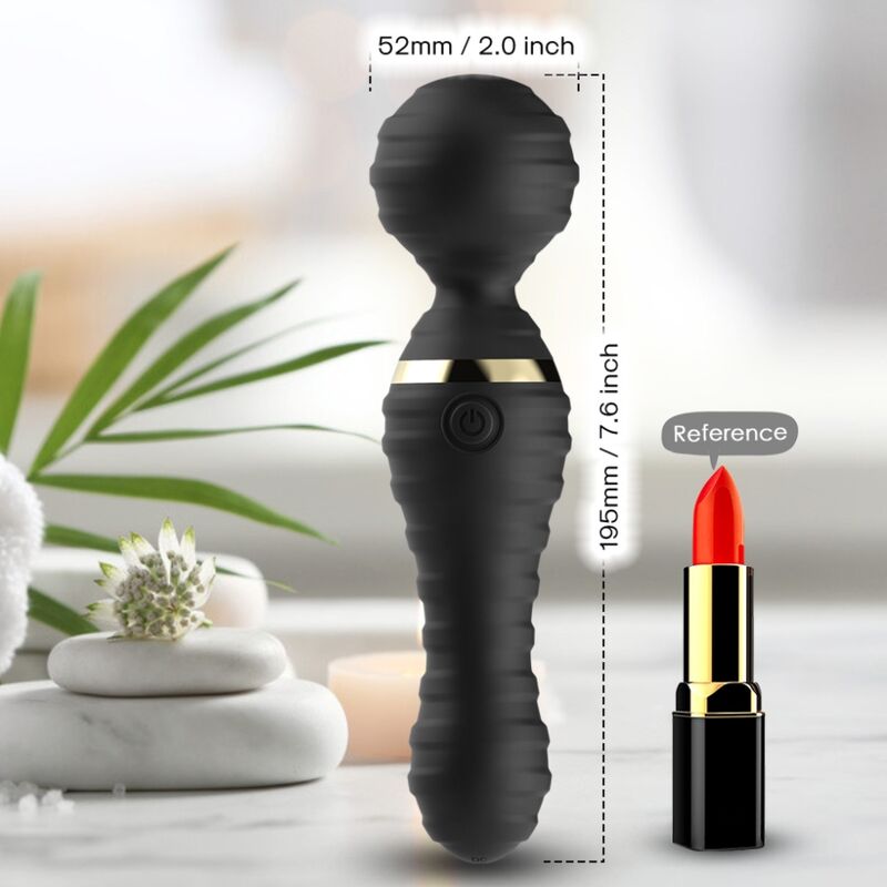 ARMONY - FREEDO MASSAGER & VIBRATOR SMALL BLACK - Bild 4