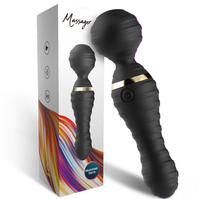 ARMONY - FREEDO MASSAGER & VIBRATOR SMALL BLACK - Bild 3