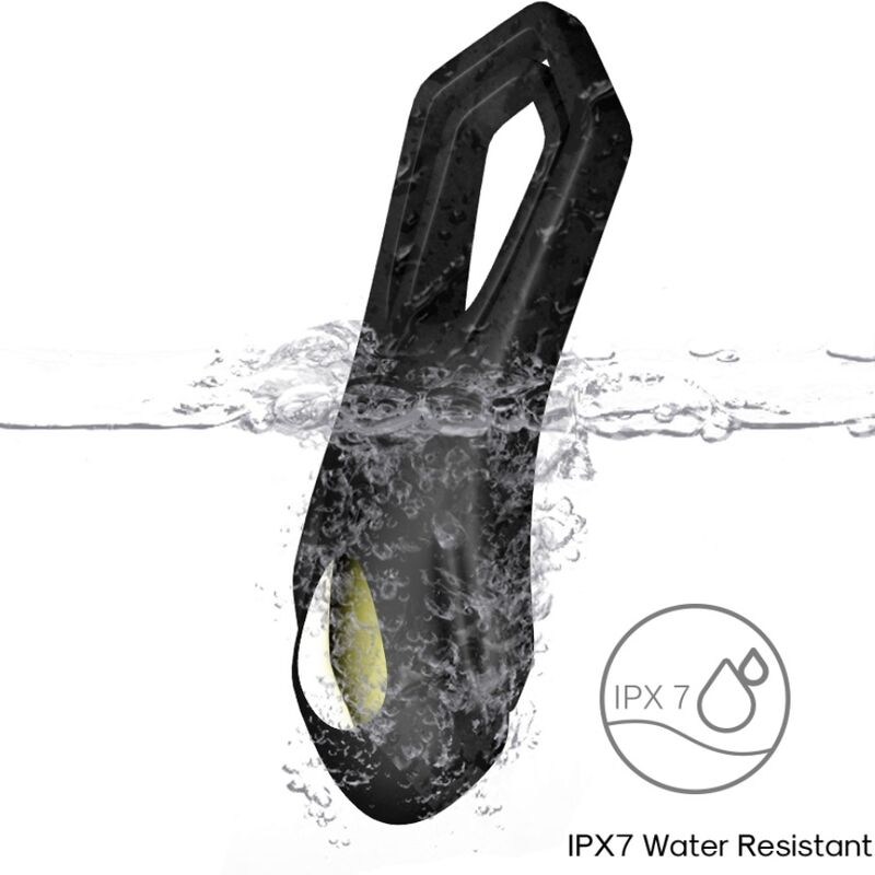 Alternative view of ARMONY - ROADSTER VIBRATOR DOUBLE RING REMOTE CONTROL BLACK