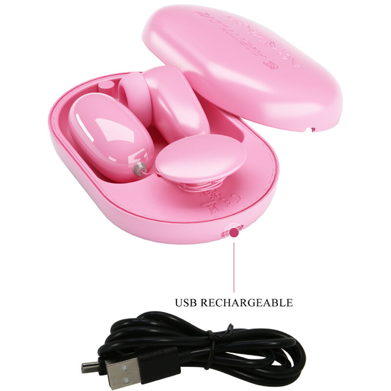 Alternative view of PRETTY LOVE - MAGIC BOX VIBRATING BULLET & PINK STIMULATOR