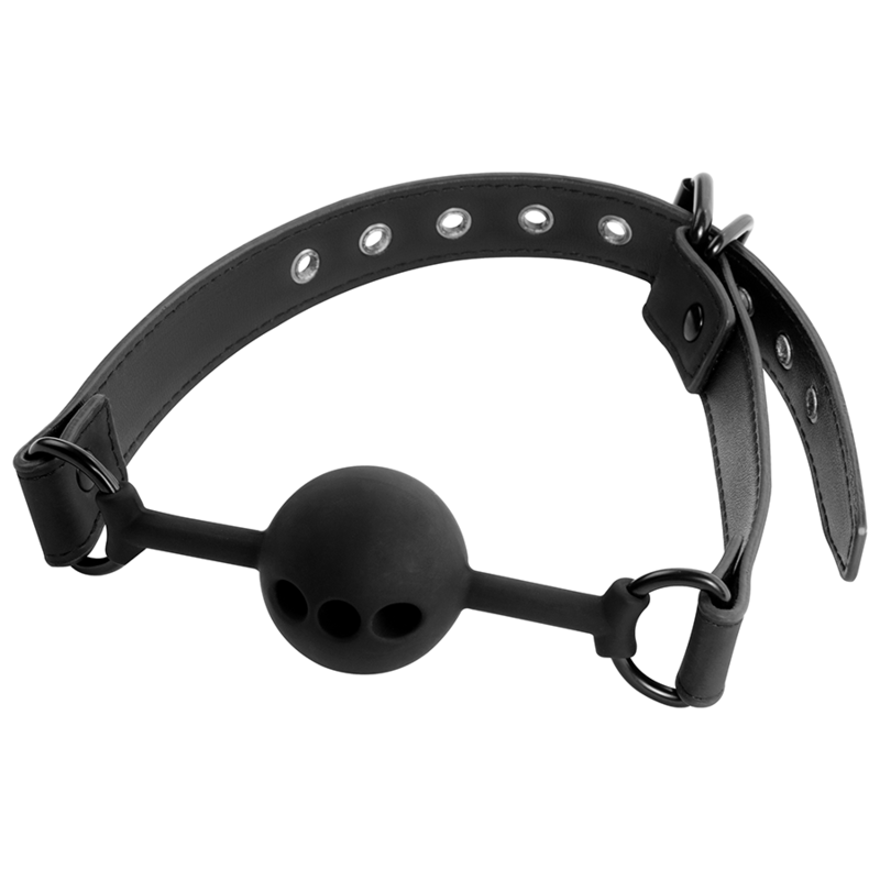 Alternative view of FETISH SUBMISSIVE BONDAGE - BREATHABLE SILICONE BALL GAG