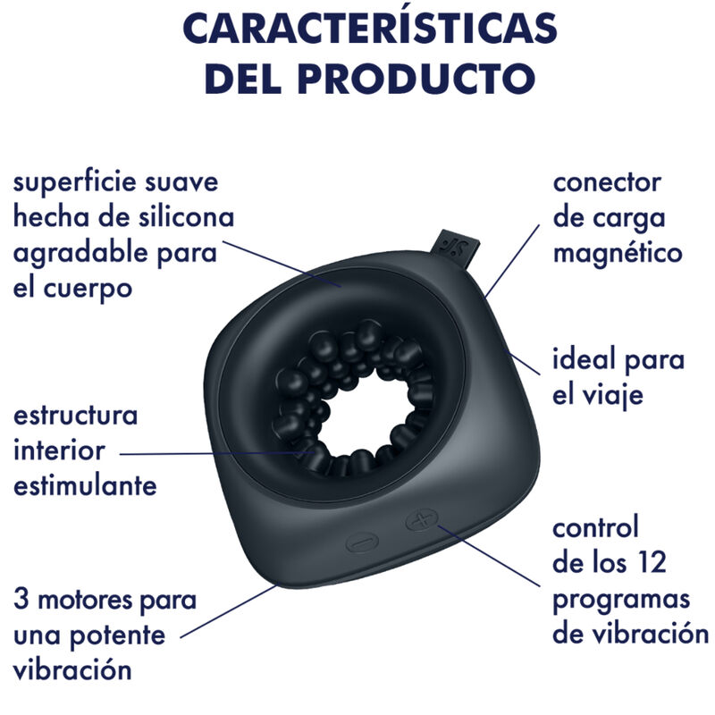 SATISFYER - RING STROKER MASTURBATOR & VIBRATOR - Bild 4