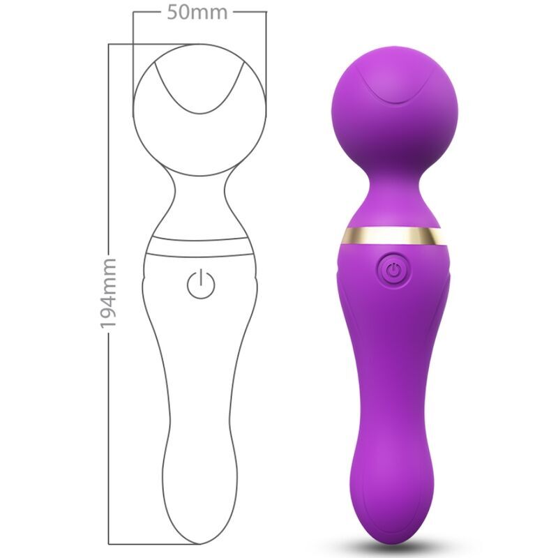 ARMONY - FREEZA MASSAGER & VIBRATOR SUPER FLEXIBLE HEAD PURPLE - Bild 4