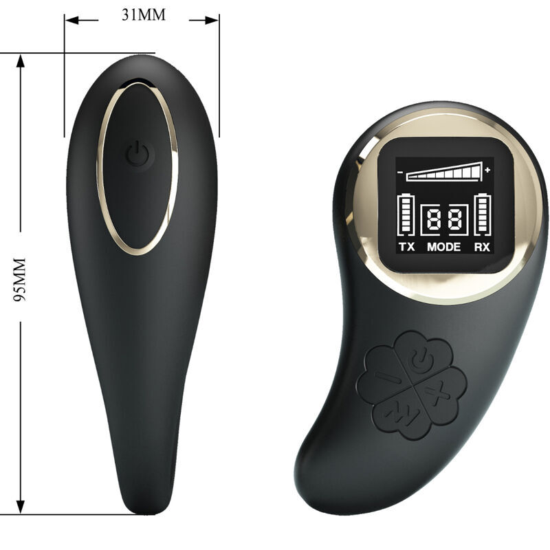 PRETTY LOVE - NATHAN DOUBLE PLEASURE VIBRATOR REMOTE CONTROL - Bild 7
