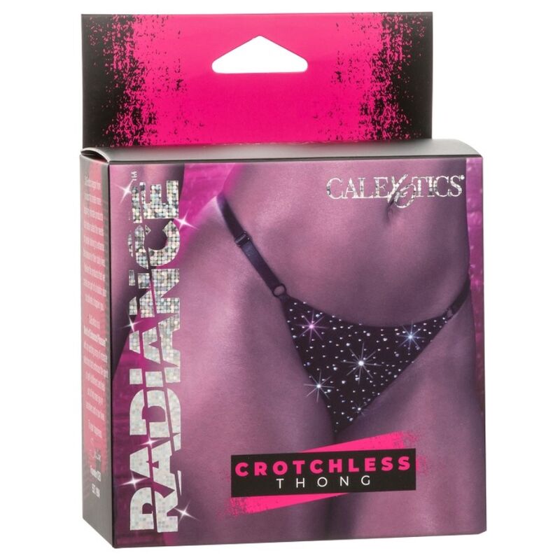 CALEXOTICS - RADIANCE CROTCHLESS THONG RHINE - Bild 4