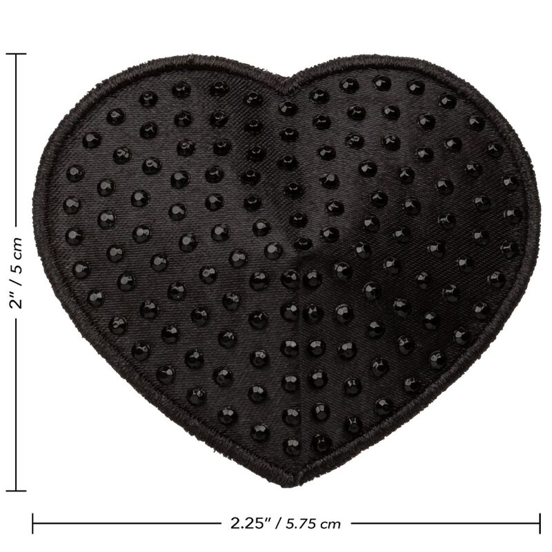 CALEXOTICS - RADIANCE HEART-SHAPED JEWEL NIPPLE SHIELDS - Bild 4