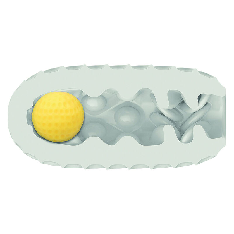 Alternative view of CALEXOTICS - BOUNDLESS REVERSIBLE SQUISHY BALL STROKE GREY