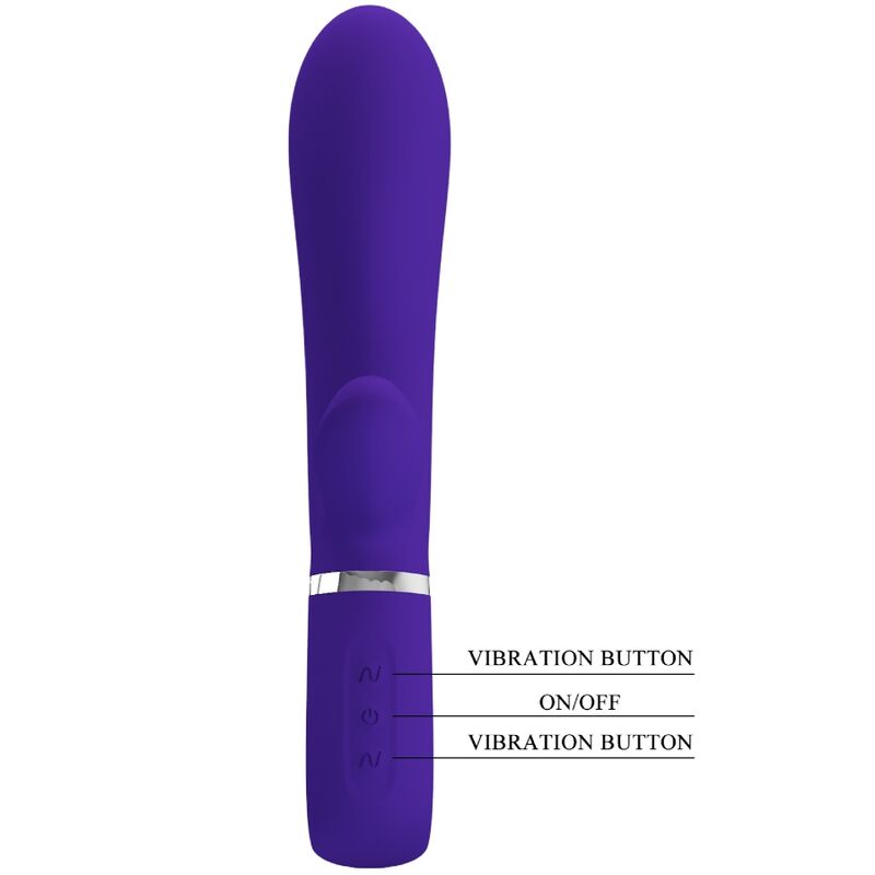PRETTY LOVE - THOMAS MULTIFUNCTION G-SPOT VIBRATOR PURPLE - Bild 6