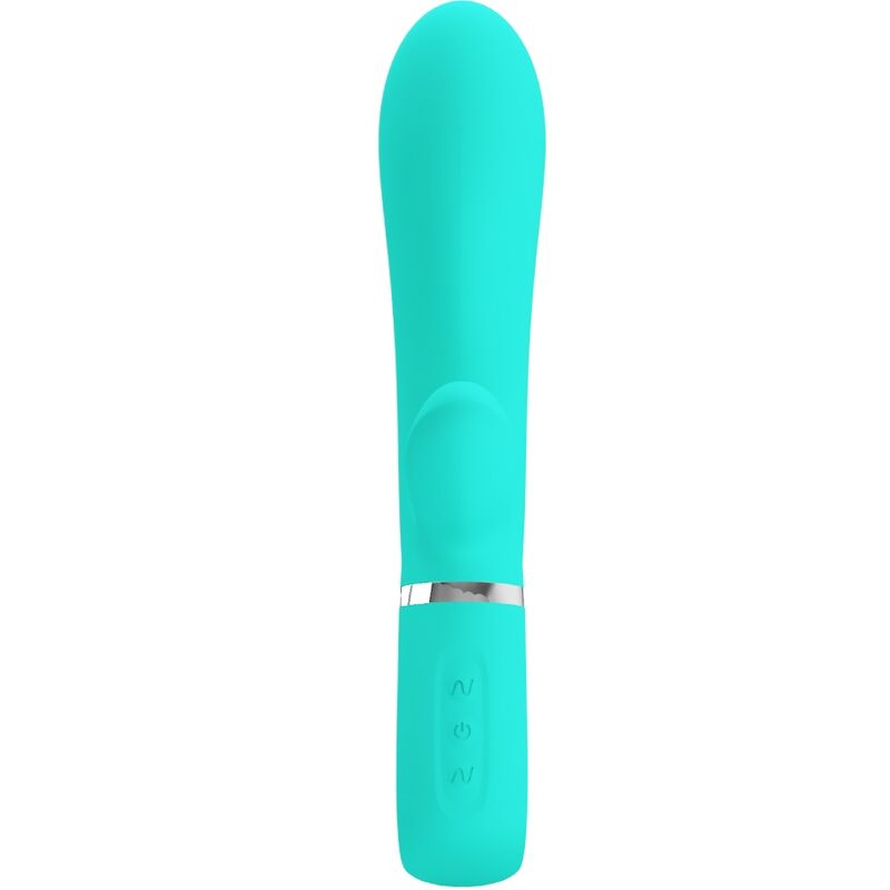 PRETTY LOVE - THOMAS MULTIFUNCTION G-SPOT VIBRATOR AQUA GREEN - Bild 9
