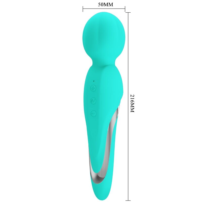 PRETTY LOVE - WALTER VIBRATOR WAND AQUA GREEN - Bild 6
