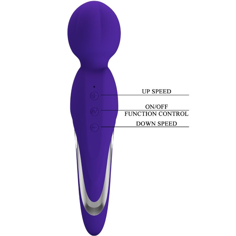 PRETTY LOVE - WALTER VIBRATOR WAND PURPLE - Bild 5