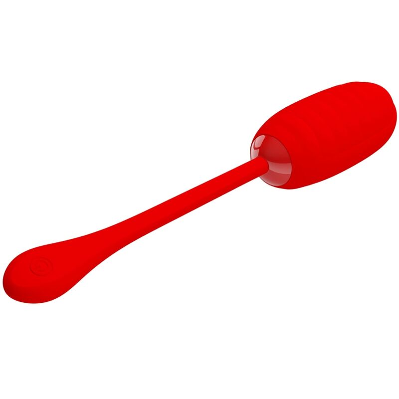 PRETTY LOVE - KIRK RECHARGEABLE VIBRATING EGG RED - Bild 3
