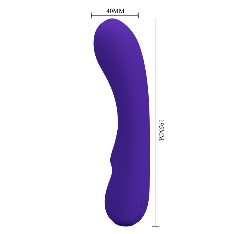 PRETTY LOVE - PRESCOTT RECHARGEABLE VIBRATOR PURPLE - Bild 5