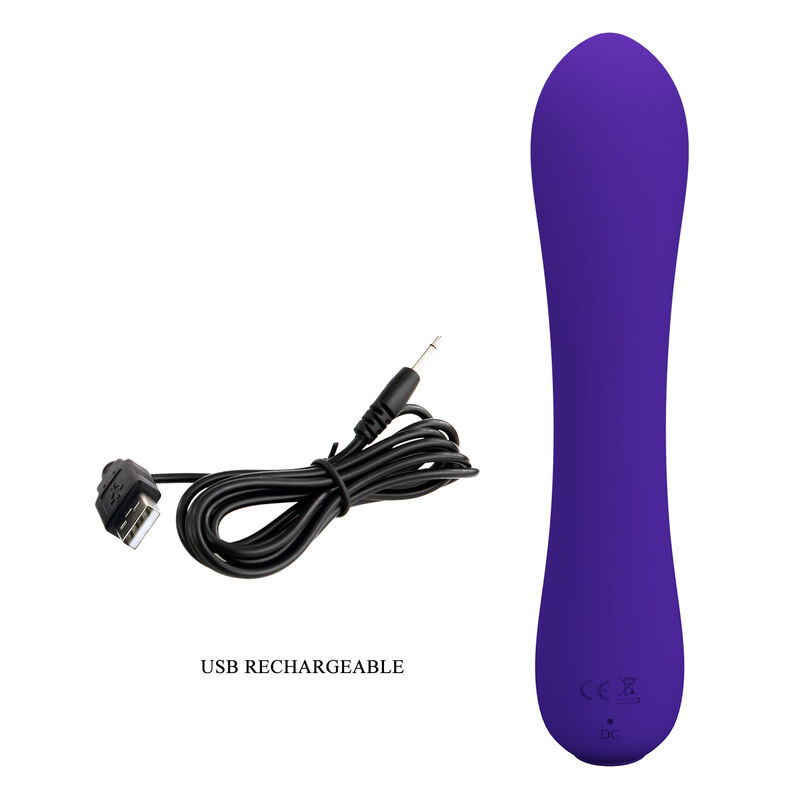 PRETTY LOVE - PRESCOTT RECHARGEABLE VIBRATOR PURPLE - Bild 8