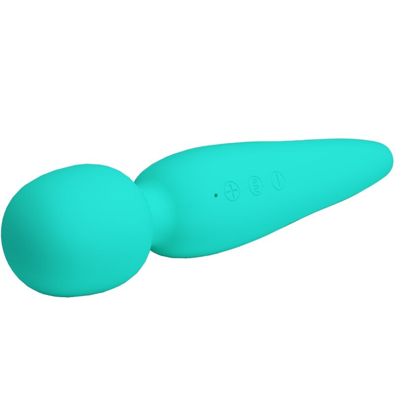 PRETTY LOVE - MEREDITH MASSAGER 12 VIBRATION MODES AQUA GREEN - Bild 4