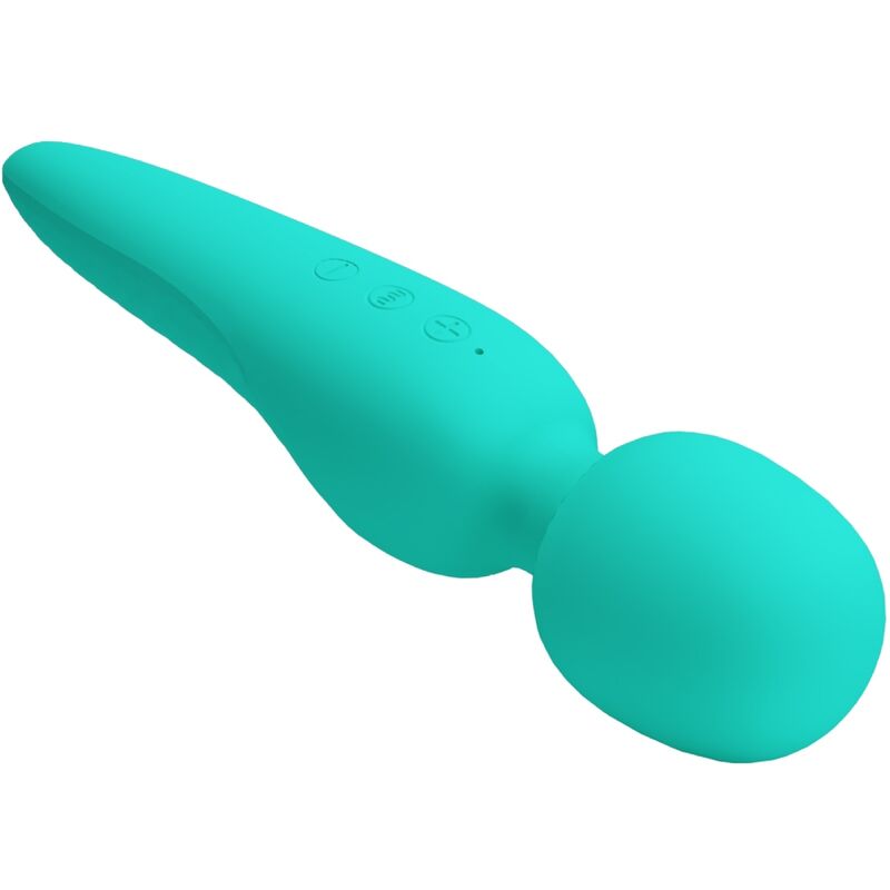 Alternative view of PRETTY LOVE - MEREDITH MASSAGER 12 VIBRATION MODES AQUA GREEN