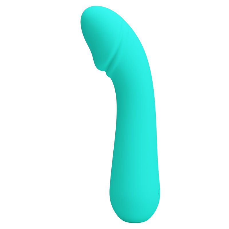 Alternative view of PRETTY LOVE - CETUS RECHARGEABLE VIBRATOR AQUA GREEN