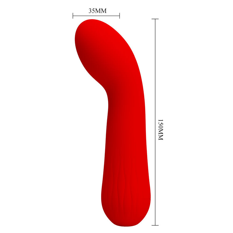 Alternative view of PRETTY LOVE - FAUN RECHARGEABLE VIBRATOR RED