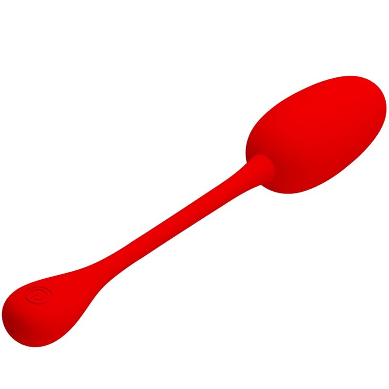 Alternative view of PRETTY LOVE - KNUCKER RED RECHARGEABLE VIBRATING EGG