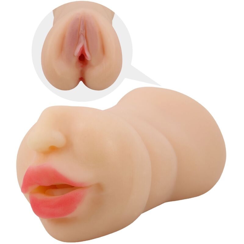 CRAZY BULL - ZOEY VAGINA-SHAPED MASTUBADOR DUAL ENTRY - Bild 8